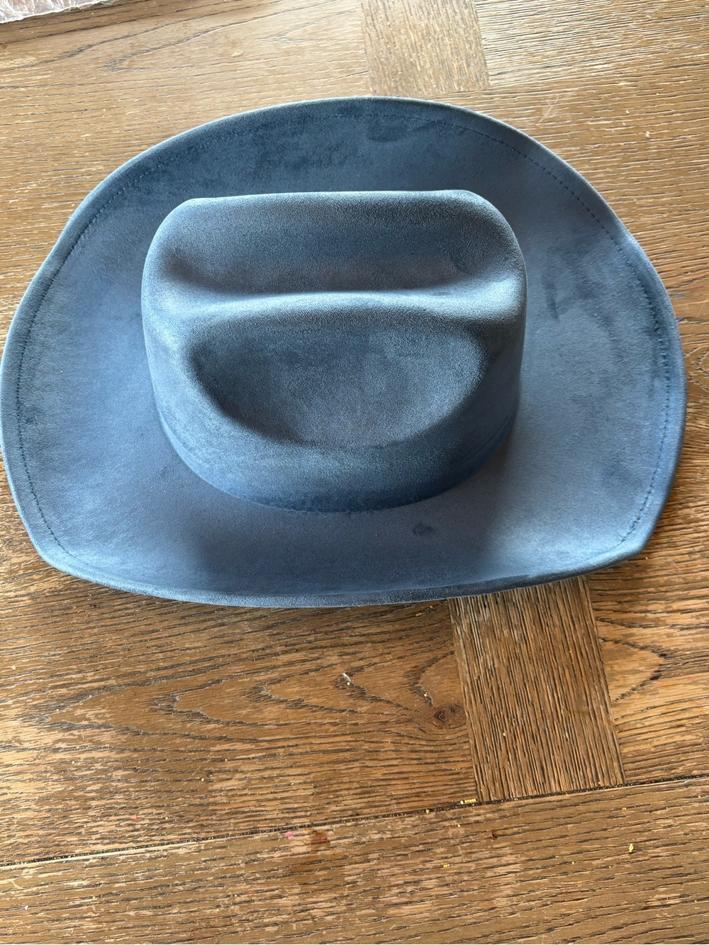 Vegan Suede Cowboy Hat
